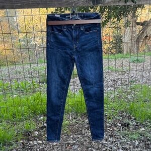 American Eagle Outfitters Dark Blue Skinny Jeans
